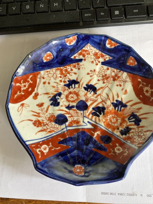 Imari-antique-scallop-shell-Japanese-dish-155cm-265870828350