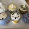 6-Different-retro-vintage-honey-or-conserve-pots-with-lids-384953186311