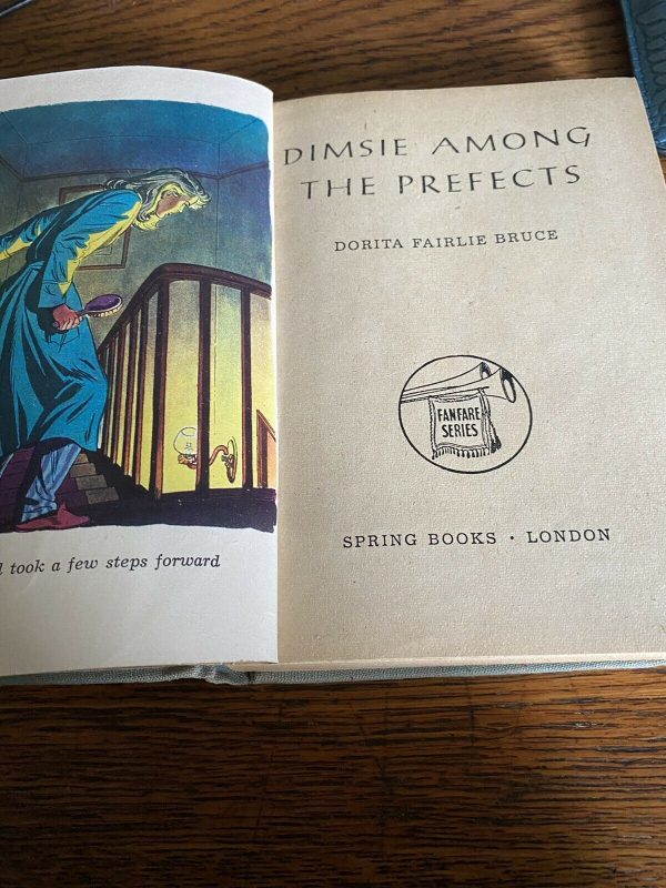 Dimsie-Among-The-Prefects-Fairlie-Bruce-Hardback-C1950-265228096341-2