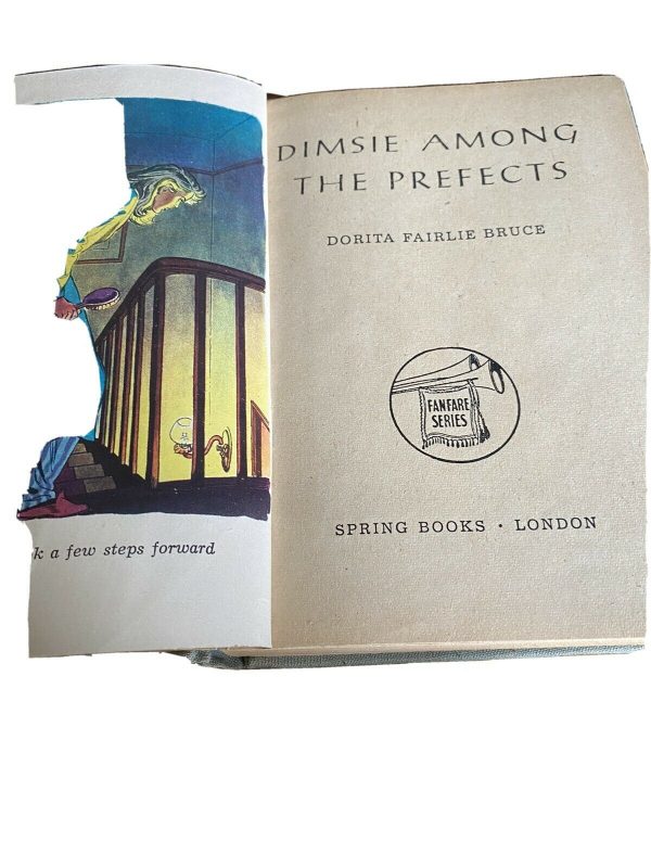 Dimsie-Among-The-Prefects-Fairlie-Bruce-Hardback-C1950-265228096341