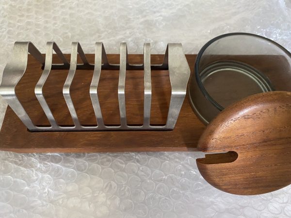 vintage-toast-Rack-And-Jam-Pot-Danish-385127945561-2