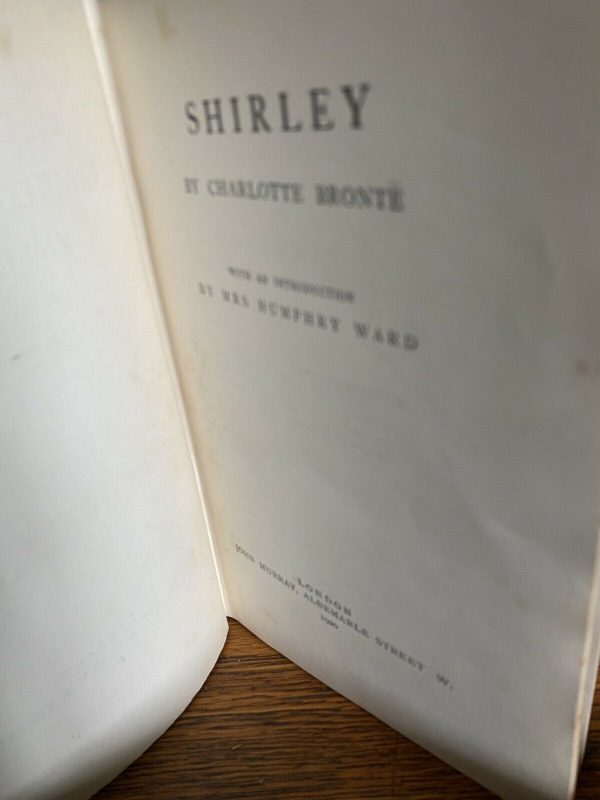 2-Volumes-Of-Charlotte-Bronte-Howarth-Edition-1920-Shirley-And-Wildfall-Hall-265228088072-7