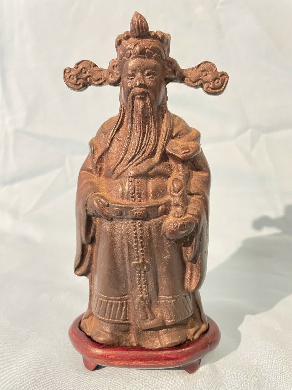 3-heavy-cast-Chinese-fung-shui-figures-On-Plinths-384850794922-2