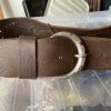 Mens-Vintage-Diesel-Jeans-Brown-Leather-Belt-85cm-385079919572