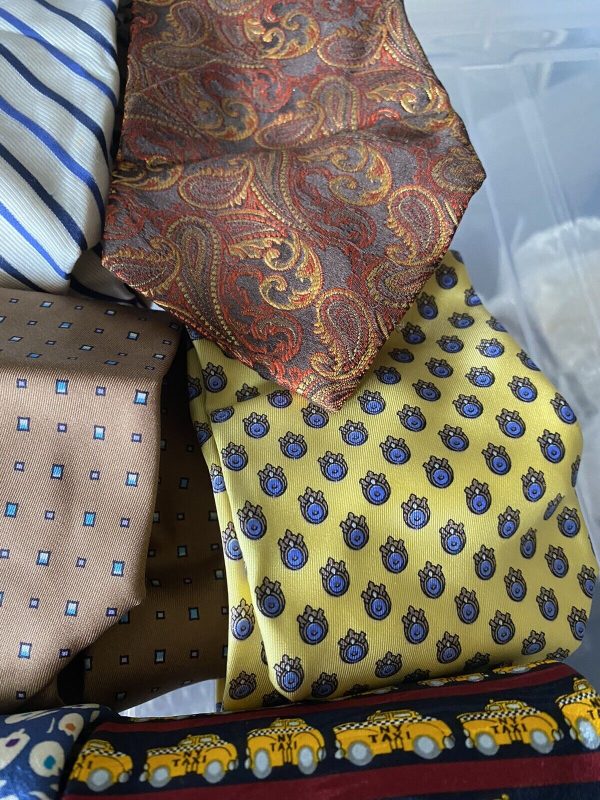 Selection-of-Vintage-Silk-Ties-9-in-all-385079876812-3