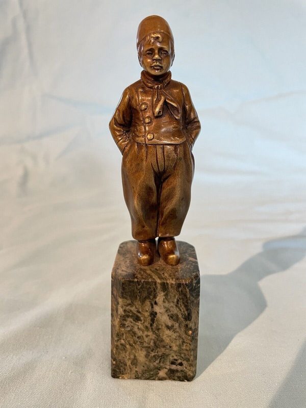 bronze-dutch-boy-on-marble-plinth-Victorian-265725140152