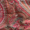 Antique-Victorian-Kashmir-Paisley-Wool-Shawl-170-X-164-Cm-Red-Green-385037354643-3