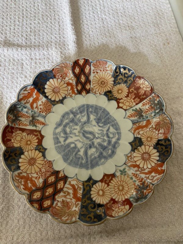 japanese-imari-plate-c1850-265800992294