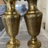 Pair-Of-Vintage-Indian-Brass-Vases-265847943147