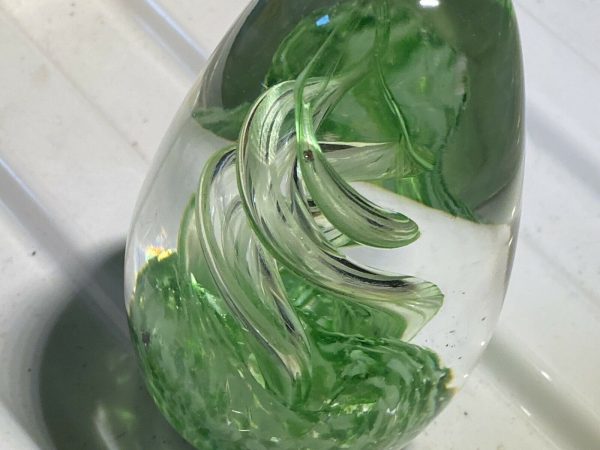 Pair-Green-End-Of-Day-Paperweights-Vintage-384531579998-5